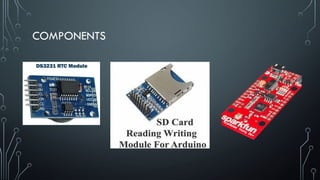 Data Logger project using RTC module and Arduino Uno | PPT