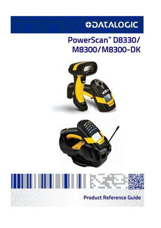 PowerScan™
D8330/
M8300/M8300-DK
Product Reference Guide
 