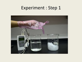 Experiment : Step 1
 