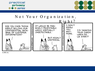 Not Your Organization, Right? 