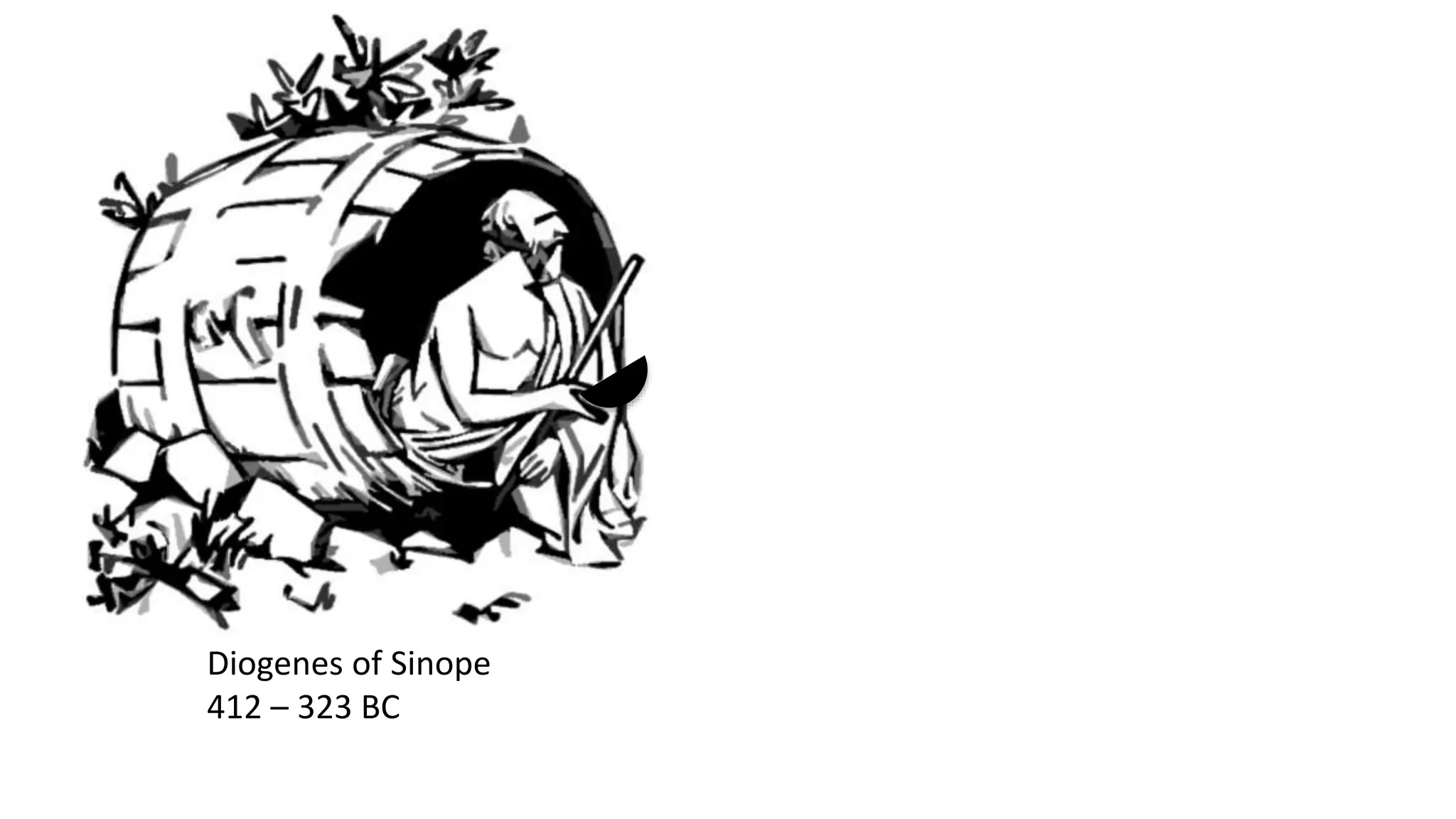 Diogenes of Sinope
412 – 323 BC
 