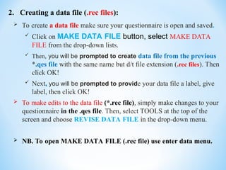 Data management and application software | PPT