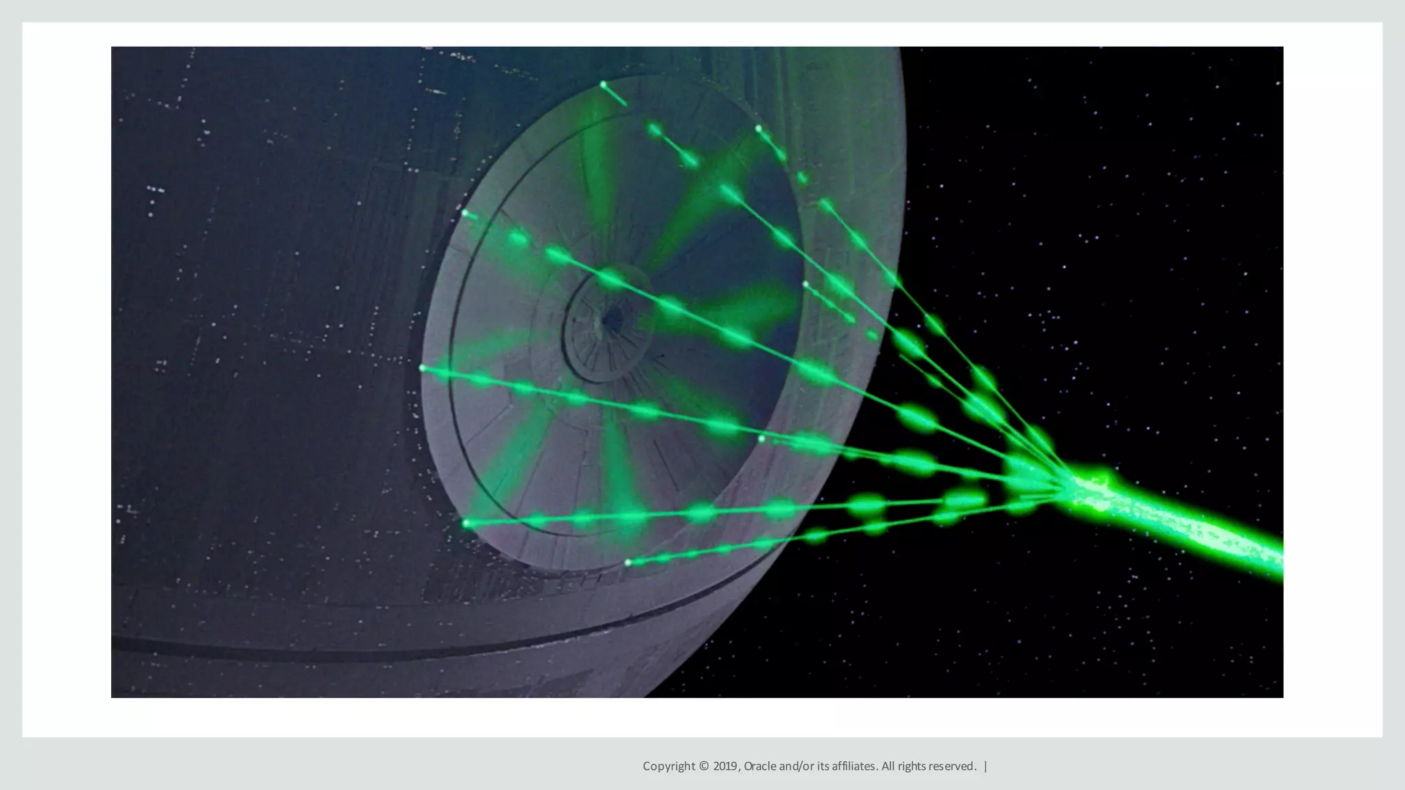 Copyright	©	2019,	Oracle	and/or	its	affiliates.	All	rights	reserved.		|
 