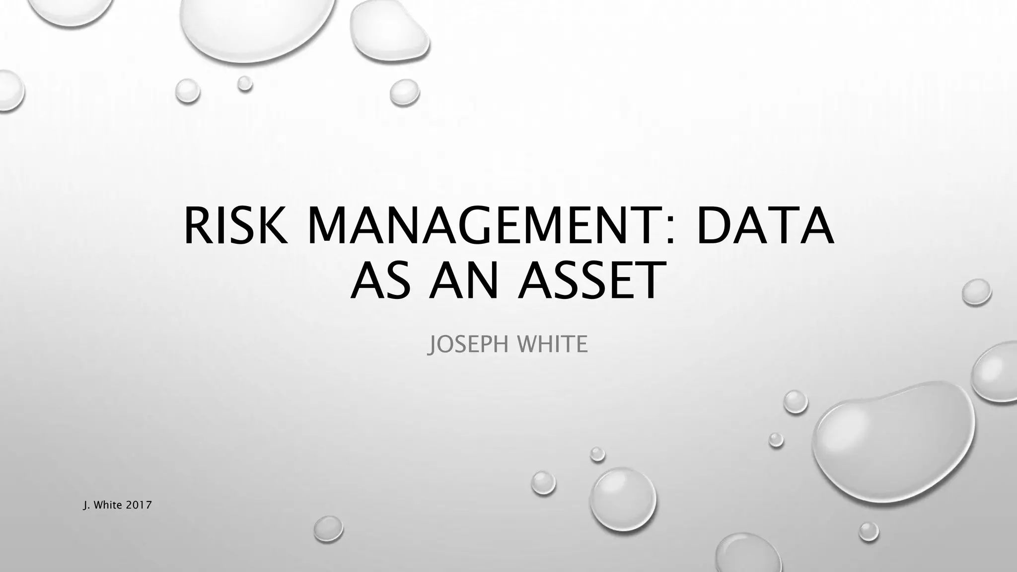 Data management risk management | PPTX