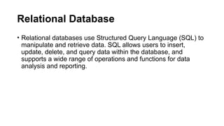 Data Manipulation ppt. for BSIT students | PPTX