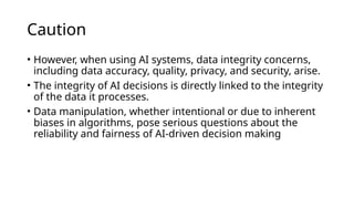 Data Manipulation And Data Integrity ethics in research | PPTX