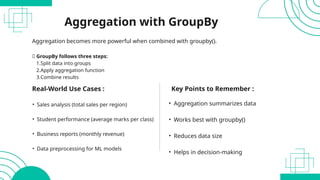Comprehensive Guide to Data Manipulation and Analysis with Pandas in ...