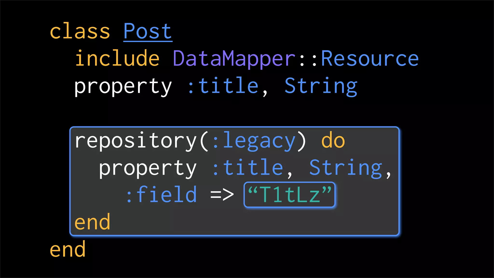 DataMapper