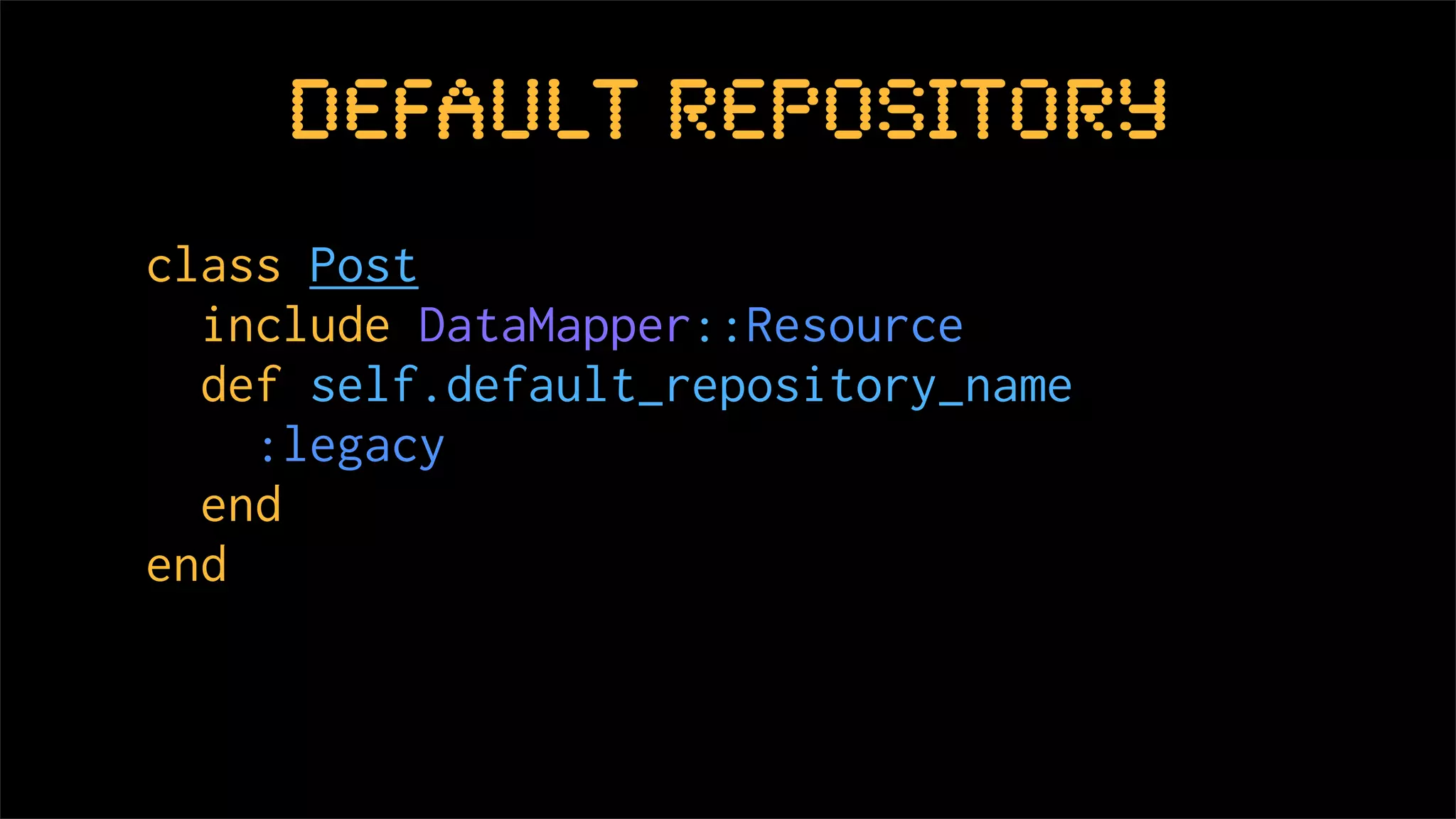 DataMapper