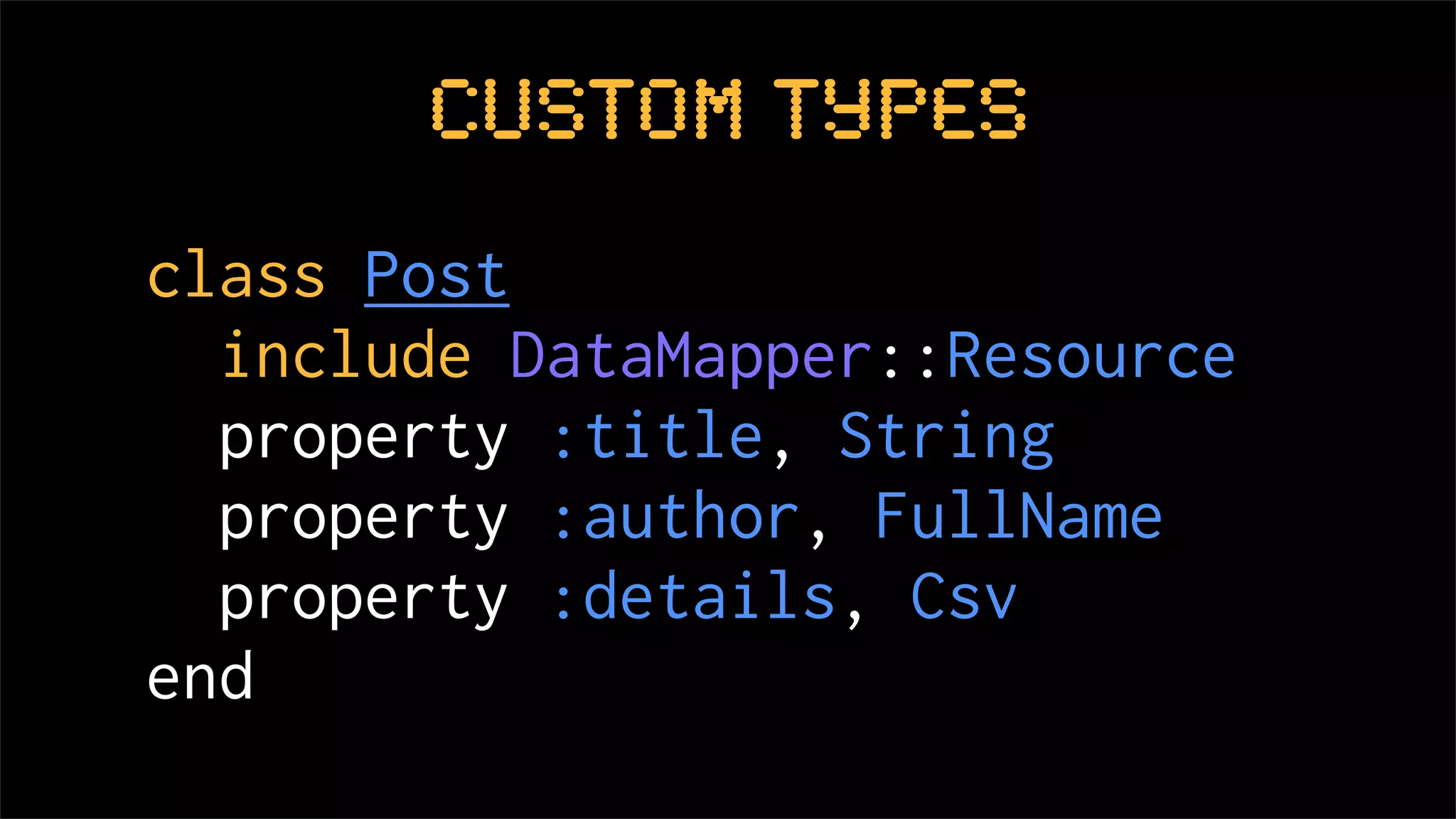 DataMapper