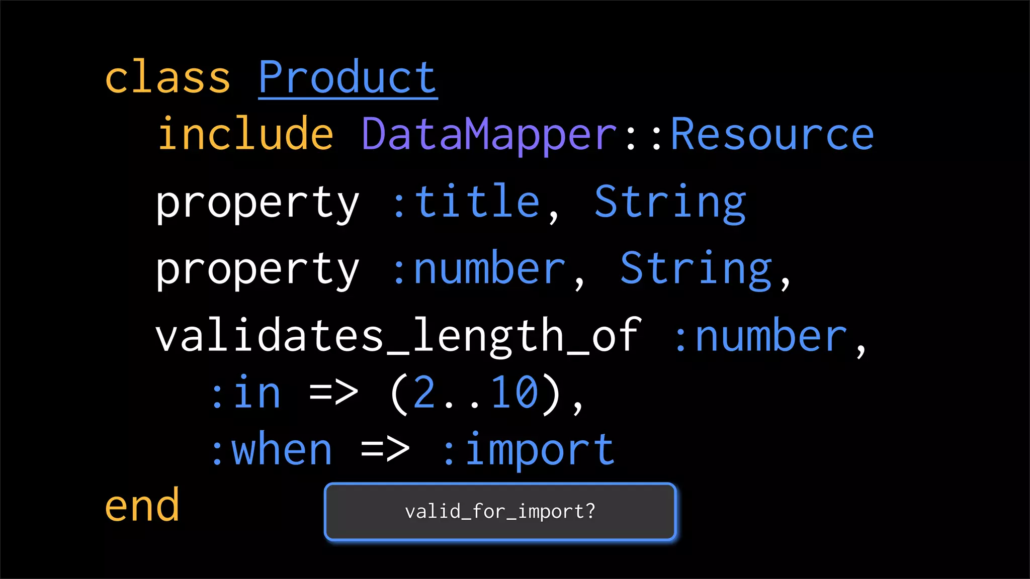 DataMapper