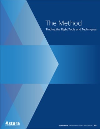 The Method
Finding the Right Tools and Techniques
09Data Mapping: The Foundation of Every Data Pipeline |
 