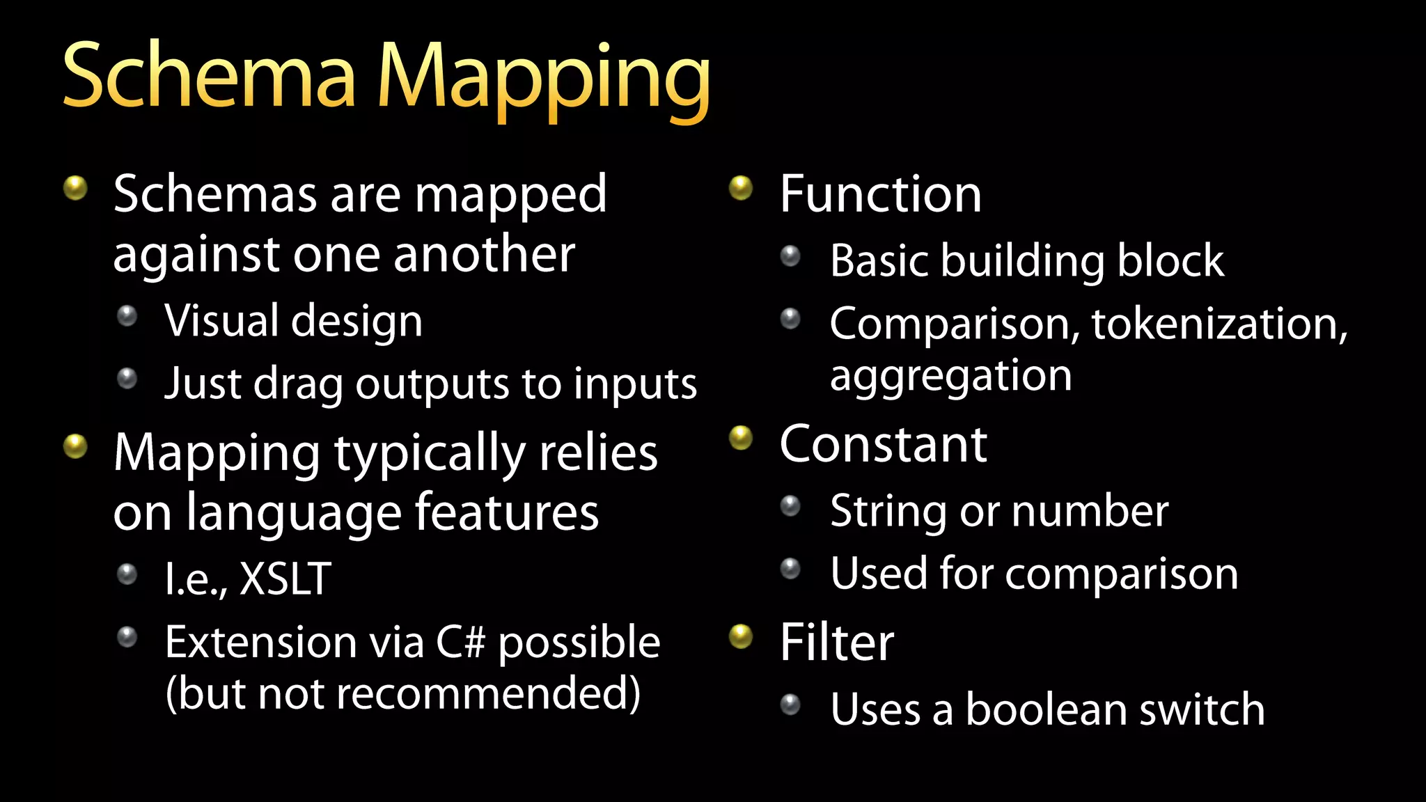 Data mapping tutorial