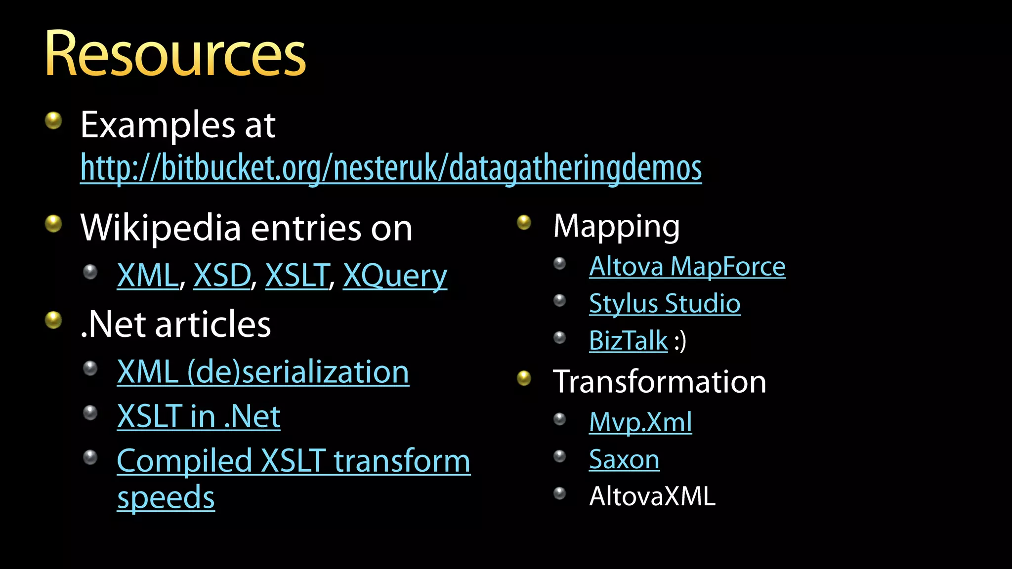 Data mapping tutorial