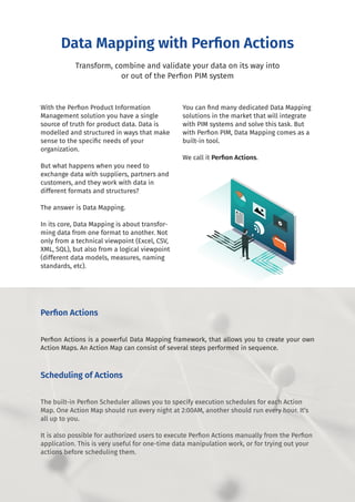 Data mapping with Perfion Actions - Data Mapping With Perfion Actions 2 320 