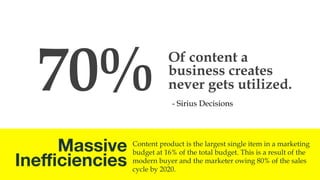 Our systems
Don’t work
For every 100 leads an aveerage
company generates they close .7 of them
into actual business.
1.5
Forester estimates for every
100 leads a B2B company
generates, best in class only
converts 1.5 into revenue.
 
