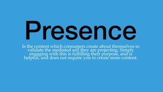 Passive 
Discovery
There is value in helping people discover
things. Amazon hires 473 “Data Scientists” to
study their conversions, and it’s effect on the
customer relationship. If they do something
look at why.
 