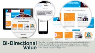 Single View
Of Customer
Buyers become highly fragmented beings across multiple channels.
They are always connected, and always on. The only way to reach
them is to know more about them, and understand what it takes to
really be relevant to the modern buyer.
	
  
You	
  no	
  longer	
  compete	
  with	
  those	
  in	
  your	
  own	
  
industry,	
  but	
  rather	
  the	
  best	
  of	
  those	
  ﬁelds.	
  
Consumer	
  are	
  now	
  comparing	
  all	
  experiences	
  
against	
  each	
  other	
  rather	
  than	
  against	
  their	
  
ver4cal.	
  	
  
	
  
Behavioral Data
You	
  no	
  longer	
  compete	
  with	
  those	
  in	
  your	
  
own	
  industry,	
  but	
  rather	
  the	
  best	
  of	
  those	
  
ﬁelds.	
  Consumer	
  are	
  now	
  comparing	
  all	
  
experiences	
  against	
  each	
  other	
  rather	
  than	
  
against	
  their	
  ver4cal.	
  	
  
	
  
Psychographic Data
Also	
  combine	
  with	
  all	
  other	
  internal	
  data,	
  
created	
  in	
  a	
  CRM.	
  	
  
	
  
Internal CRM Data
 
