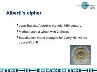 Data masking with classical ciphers | PPT