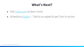 Data Mastering at Scale with Michael Stonebraker