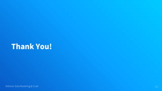 Data Mastering at Scale with Michael Stonebraker