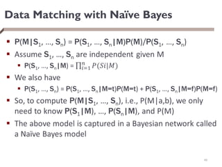 Data Matching with Naïve Bayes

46
 