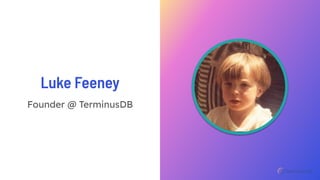Luke Feeney
Founder @ TerminusDB
 