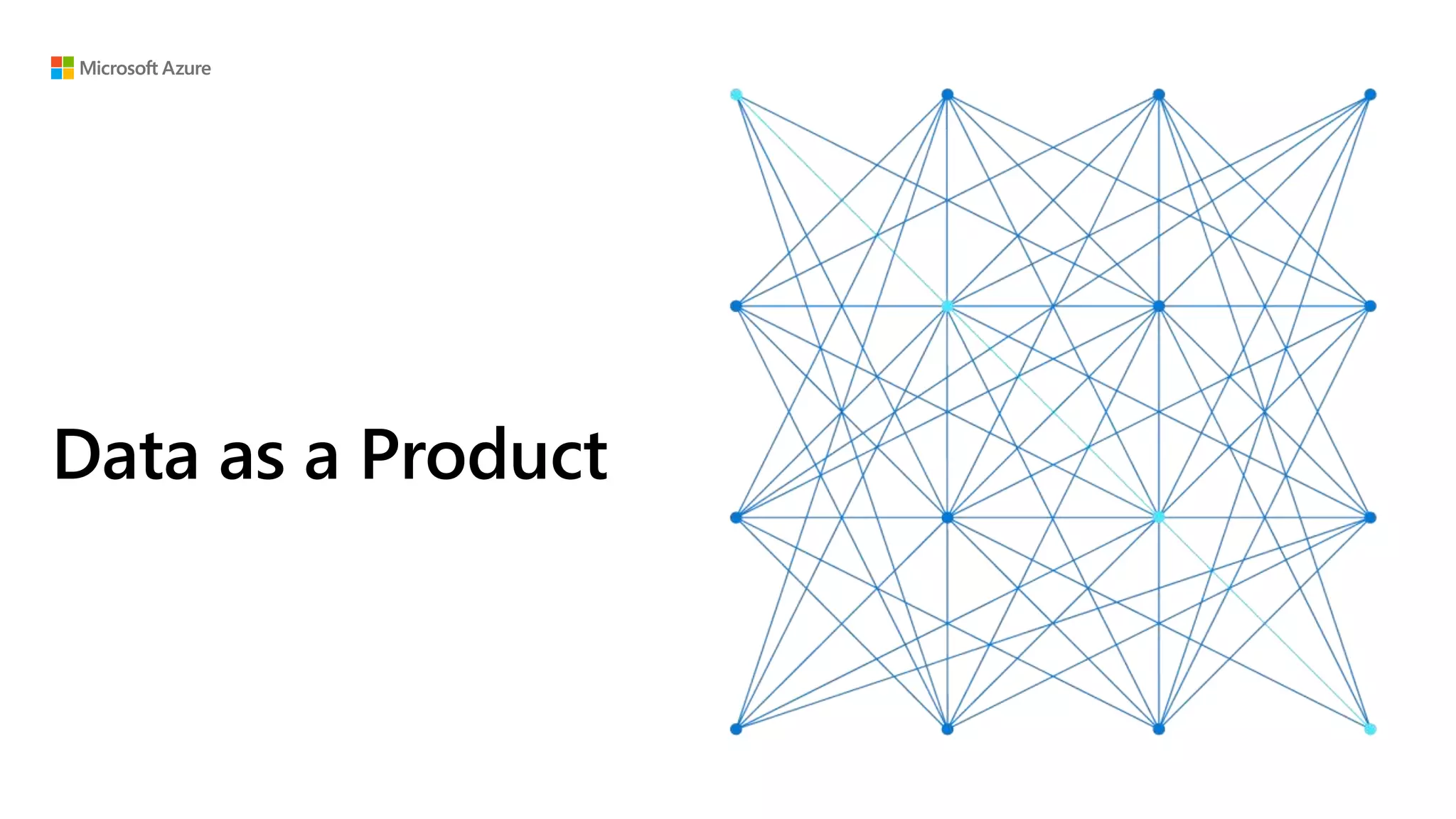 Data as a Product
 