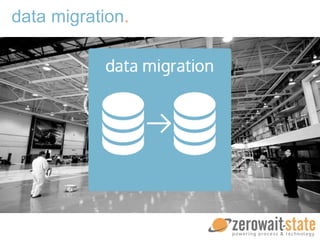 data migration.
 