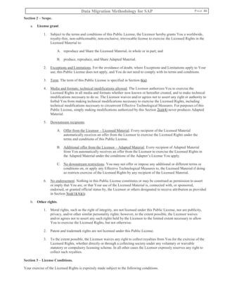 Data migration methodology for sap v2 | PDF
