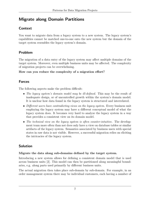 Data migration patterns special | PDF