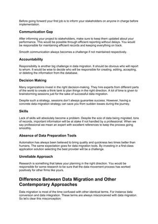 Data Migration Key Risks Data Migration_ Process, Risks and Differences.docx