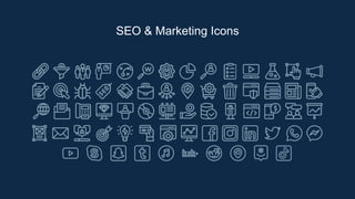 SEO & Marketing Icons
 