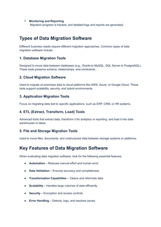 Data Migration Software – All You Need to Know About Data Migration ...