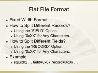 The Tools for Data Migration Between Oracle , MySQL and Flat Text File ...