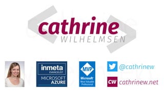 © 2019 Cathrine Wilhelmsen (hi@cathrinew.net)
Data Warehousing Business Intelligence
Artificial Intelligence
Big Data and ...