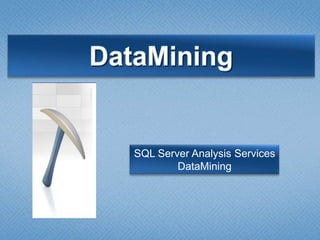 Como trabaja?Tipos de Algoritmos ProblemasNegociosClustering =  grouping Asociacion de segmentos y atributos.Ej: E-Commerce WebSiteClustering AlgorithmClassification =  predecir un valor especificoGran volumen de datos,  Hight-Quality Historical DataDecision TreesNaïve BayesNeural NetworkAssociation = correlacionEj: Vendedores de detalles ( Cervezas y Panales)Association AlgorithmRegression =  Prevision a un numero continuoTime SeriesLogistic RegressionSequences = Proceso y Rutas ( websites) Sequence ClusteringDeviation =  ValoresExtremos (fraudes, credit card)Decision TreeClustering