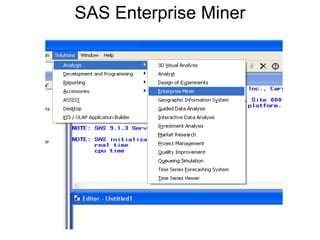 SAS Enterprise Miner 