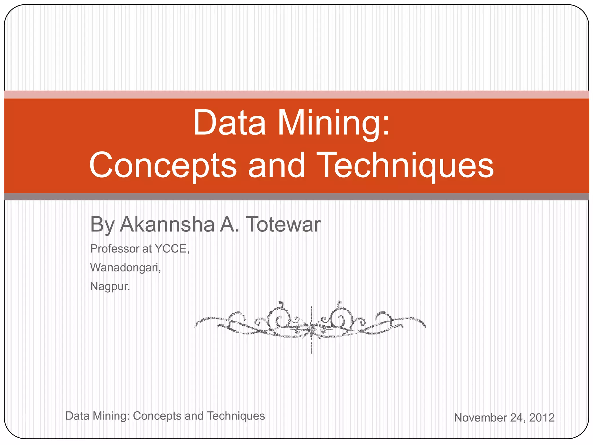 Data mining | PPT