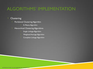 Introduction to Data Mining | PPT