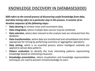 Data mining | PPTX