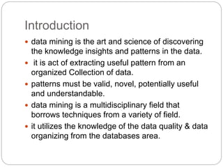 Data mining | PPTX