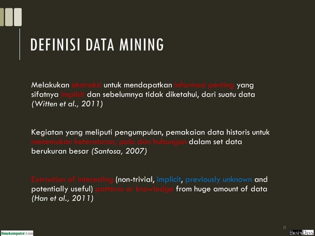 Pengantar Data Mining dan contoh penggunaannya.pptx