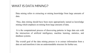 Data mining | PPT