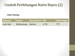 Data Mining - Naive Bayes | PDF