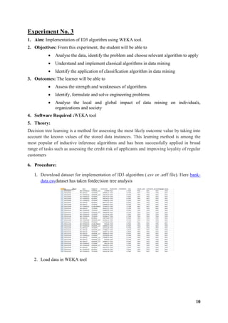 Data mining and data warehouse lab manual updated | PDF