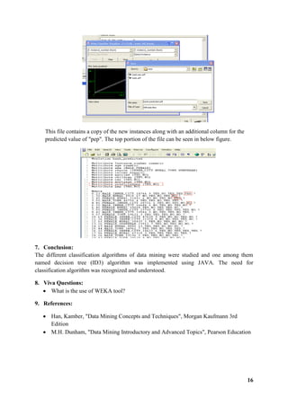 Data mining and data warehouse lab manual updated | PDF