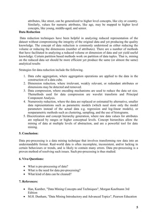 Data mining and data warehouse lab manual updated | PDF