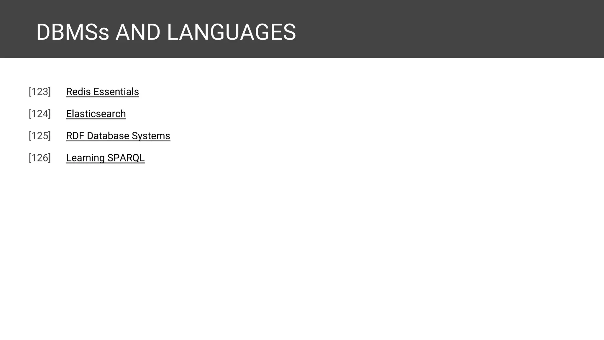 PYTHON PROGRAMMING [136] Learning Python [137] Dive Into Python [138] Learn Python the Hard Way [139] Real Python [140] Regular Expressions Cookbook [141] Python 3 Object-Oriented Programming 
