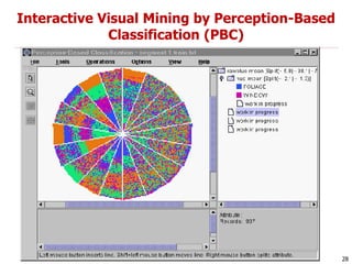 28
Interactive Visual Mining by Perception-Based
Classification (PBC)
 